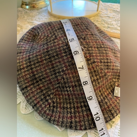 Old Vintage Tweed English Cap, KANGOL Desighn, Made in England - Picture 7 of 10